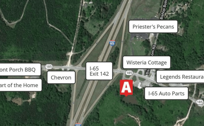 Pictures of Land property located at I-65 and Highway 185 via Exit 142, Fort Deposit, AL 36032 for sales - image #1
