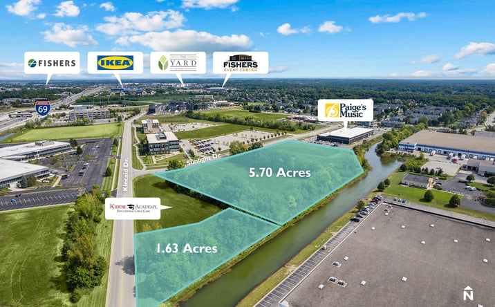 Pictures of Land property located at 8545 Sunlight Drive & 10185 Kincaid Drive, Fishers, IN 46037 for sales - image #1