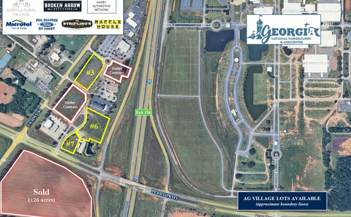 Pictures of Land property located at AG Village Blvd, Perry, GA 31069 for sales - image #1