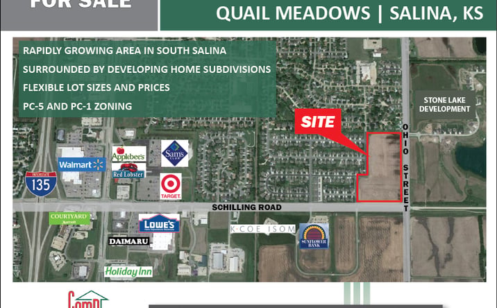 Pictures of Land property located at Quail Hollow Dr, Salina, KS 67401 for sales - image #1