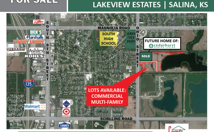 Pictures of Land property located at 1102 LAKE WAY DR SALINA KS 67401, SALINA, KS 67401 for sales - image #1