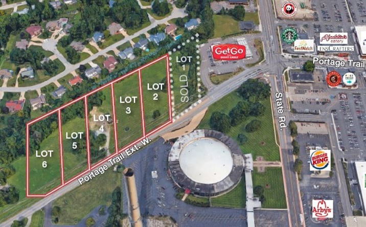 Pictures of Land, Mixed Use, Retail property located at 31 Portage Trail Extension W, Cuyahoga Falls, OH 44223 for sales - image #1