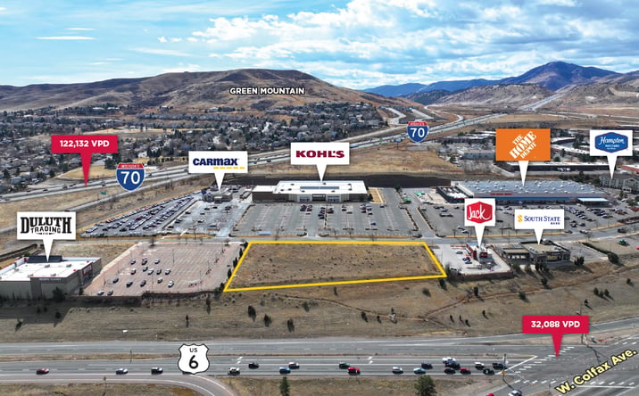Pictures of Land property located at 16650 W Colfax Ave, Golden, CO 80401 for sales - image #1