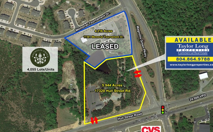 Pictures of Land property located at 17320 Hull Street Road, Moseley, VA 23120 for sales - image #1