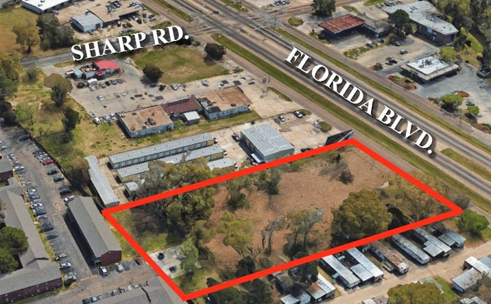 Pictures of Land property located at 9977 Florida Blvd, Baton Rouge, LA 70815 for sales - image #1