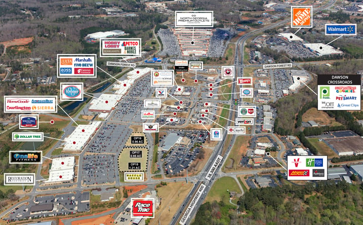 Pictures of Land property located at 315 Marketplace Blvd, Dawsonville, GA 30534 for sales - image #1