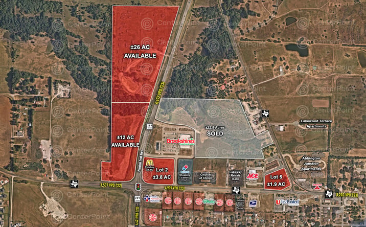 Pictures of Land property located at NEQ & NWQ of Preston Rd/Hwy 289 & FM 120, Pottsboro, TX 75076 for sales - image #1