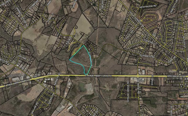 Pictures of Land property located at 425 Edwards Rd, Duncan, SC 29334 for sales - image #1