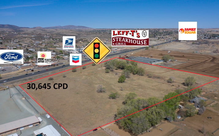 Pictures of Land property located at 215 S State Route 69, Prescott Valley, AZ 86314 for sales - image #1