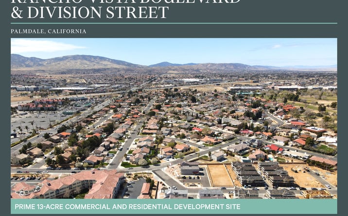 Pictures of Land property located at NW Corner - Division St & Rancho Vista Blvd, Palmdale, CA 93551 for sales - image #1