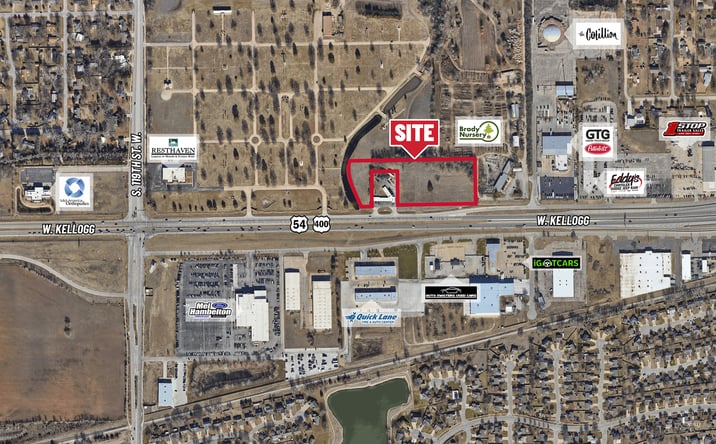 Pictures of Land property located at 11300 Block W. Kellogg, Wichita, KS 67209 for sales - image #1