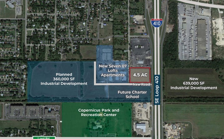 Pictures of Land property located at 439 S East Loop 410, San Antonio, TX 78220 for sales - image #1