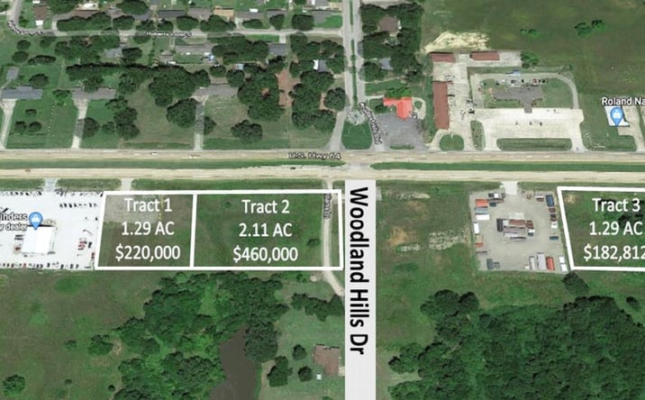 Pictures of Land property located at 224 E. Ray Fine Blvd-Tract 1, Roland, OK 74954 for sales - image #1