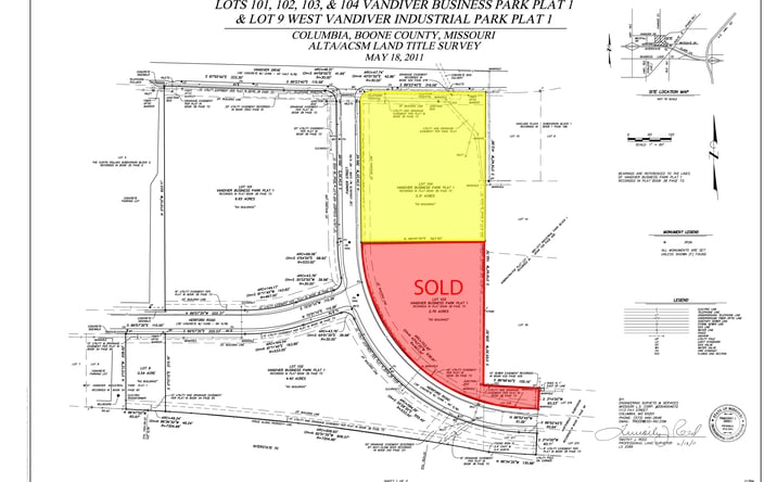 Pictures of Land property located at Vandiver Drive, Columbia, MO 65202 for sales - image #1