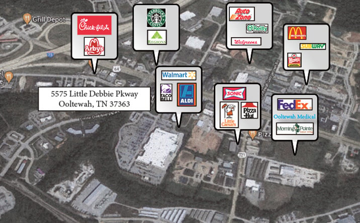 image of property at 5575 LITTLE DEBBIE PKWY Collegedale TN 37363-4357