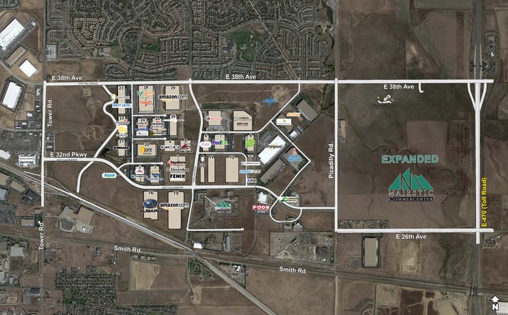 Pictures of Land property located at I-70 @ Tower Rd, Aurora, CO 80011 for sales - image #1