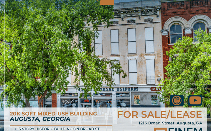 Pictures of Retail property located at 1216 Broad St, Augusta, GA 30901 for sales - image #1