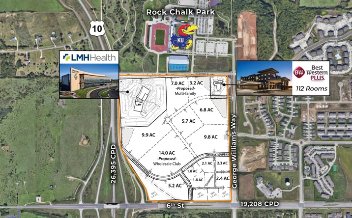 Pictures of Land property located at 6265 Rock Chalk Dr, Lawrence, KS 66049 for sales - image #1