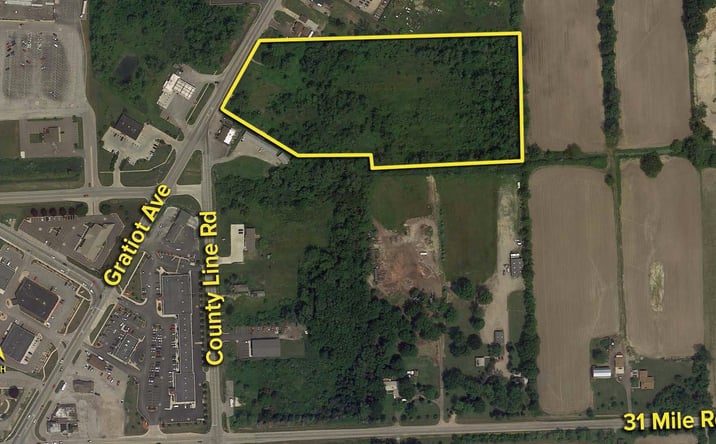 Pictures of Land property located at 10963 Gratiot Ave, Casco, MI 48064 for sales - image #1