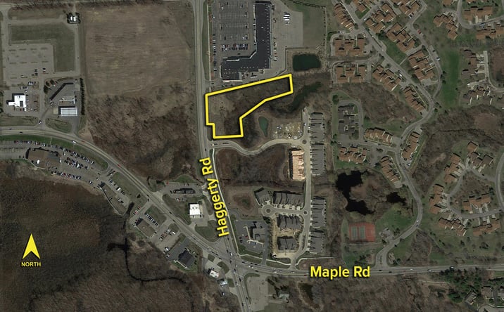 Pictures of Land property located at Haggerty Road, West Bloomfield Township, MI 48322 for sales - image #1