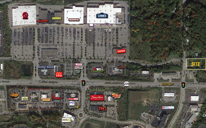 Pictures of Land property located at 7112 Franklin Road, Cranberry Township, PA 16066 for sales - image #1