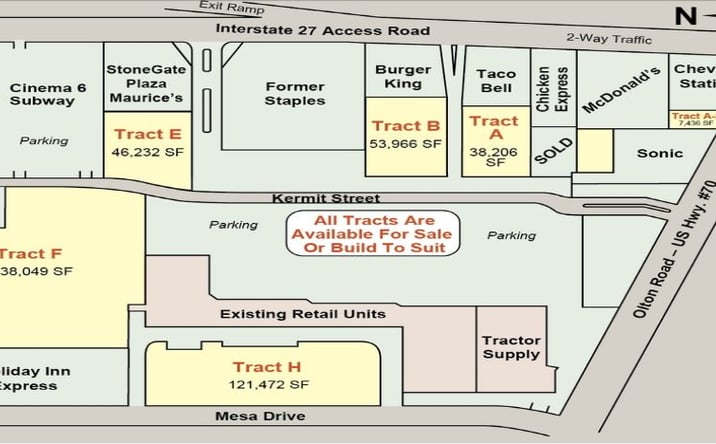 Pictures of Land property located at 1001 Interstate 27, Plainview, TX 79072 for sales - image #1