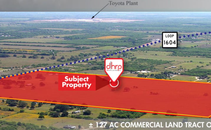 Pictures of Land property located at Loop 1604 & Morin, Von Ormy, TX 78073 for sales - image #1