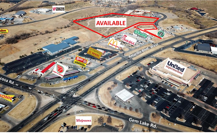 Pictures of Land property located at Amarillo Blvd at Plum Creek, Amarillo, TX 79124 for sales - image #1