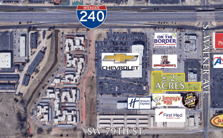 Pictures of Land property located at S Walker and SW 74th St, Oklahoma City, OK 73139 for sales - image #1