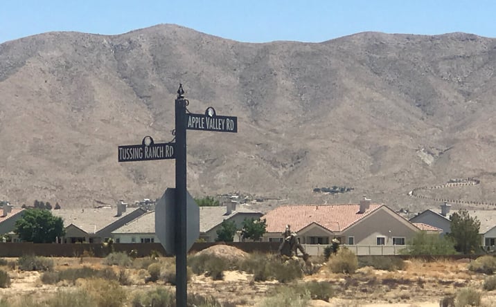 Pictures of Land property located at Tussing Ranch Road, Apple Valley, CA 92308 for sales - image #1