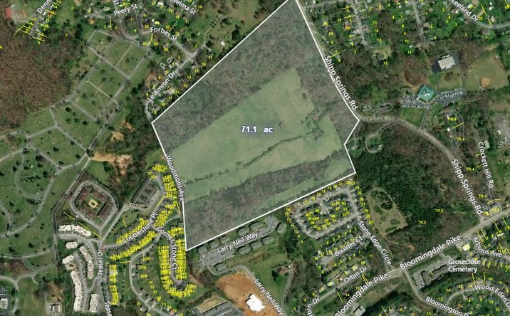 Pictures of Land property located at Shipp Springs Rd, Kingsport, TN 37660 for sales - image #1