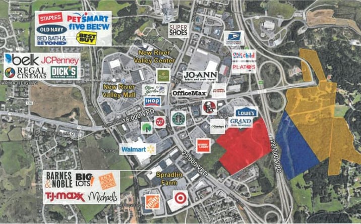 Pictures of Land property located at 2195 N Franklin St, Christiansburg, VA 24073 for sales - image #1