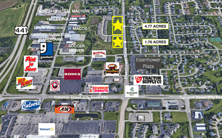 Pictures of Land property located at Eisenhower Dr, Kimberly, WI 54915 for sales - image #1