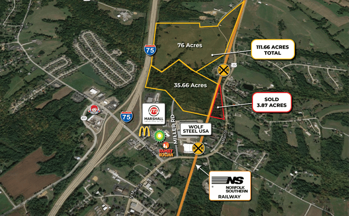 Pictures of Land property located at I-75 Crittenden Exit, Crittenden, KY 41030 for sales - image #1