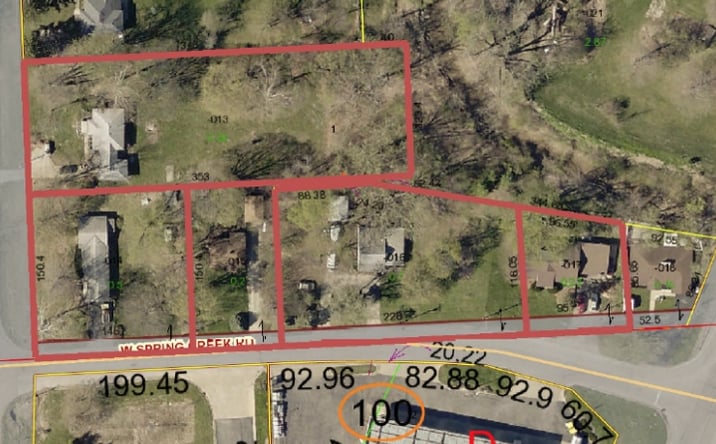 Pictures of Land property located at 116, 120, 124 Spring Creek Rd & 1000, 1004 Spring Bay Rd, East Peoria, IL 61611 for sales - image #1