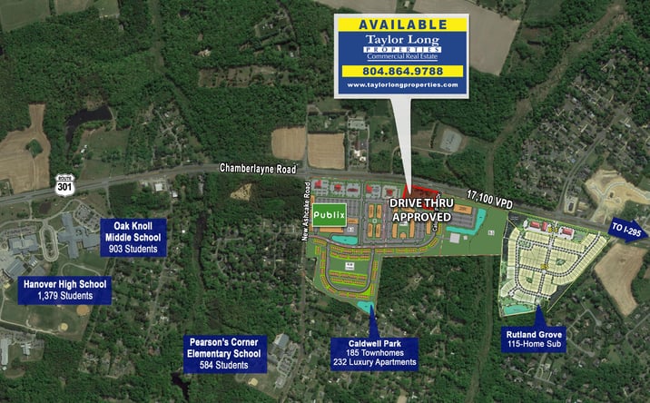 Pictures of Land property located at 10019 Chamberlayne Road, Mechanicsville, VA 23116 for sales - image #1