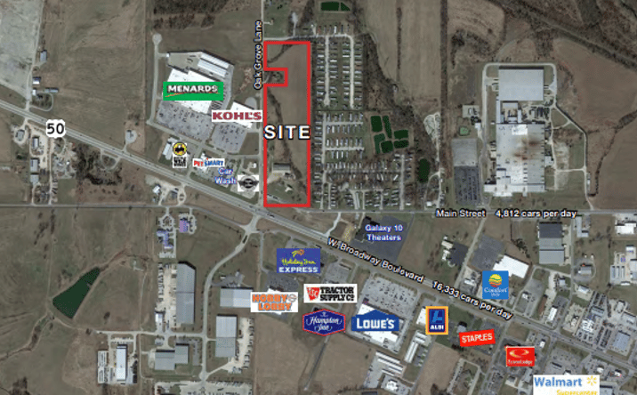 Pictures of Land property located at 24920 Oak Grove Lane, Sedalia, MO 65301 for sales - image #1