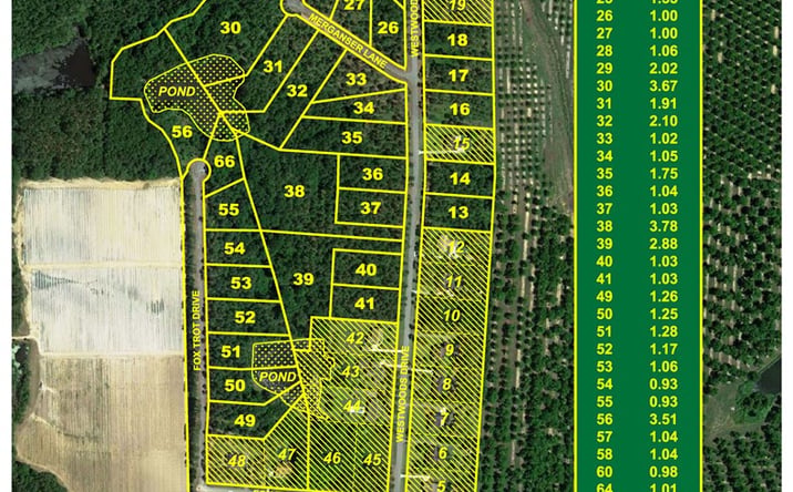 Pictures of Land property located at LOT 32 Merganser Lane, Moultrie, GA 31768 for sales - image #1