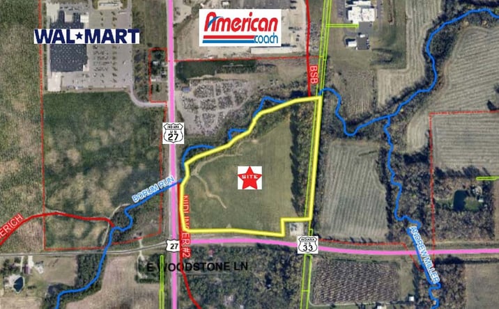 Pictures of Land property located at NEQ U.S. Highways 27 & 33, Decatur, IN 46733 for sales - image #1