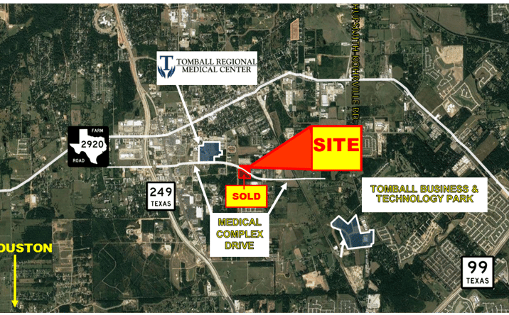Pictures of Land property located at Medical Complex Dr, Tomball, TX 77375 for sales - image #1