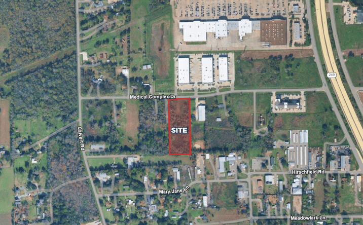 Pictures of Land property located at 0 Medical Complex Drive Tomball, Tomball, TX 77377 for sales - image #1