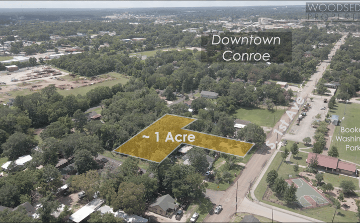 Pictures of Land property located at 820 S 1st St, Conroe, TX 77301 for sales - image #1
