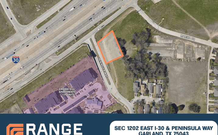 Pictures of Land property located at 1202 East IH & Peninsula Way, Garland, TX 75043 for sales - image #1