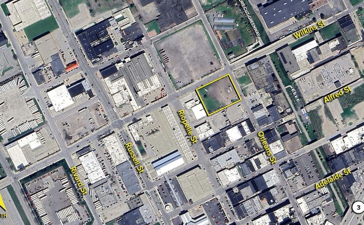 Pictures of Land property located at 1600 Wilkins St, Detroit, MI 48207 for sales - image #1