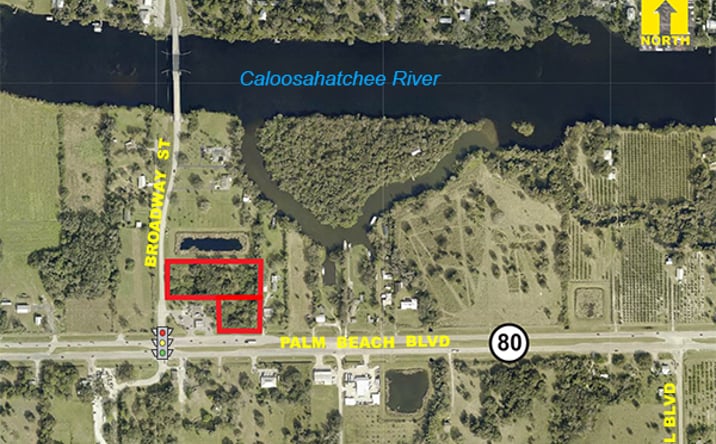 Pictures of Land property located at 21371 Palm Beach Blvd, Alva, FL 33920, 17140 Broadway St., Alva, FL 33920 for sales - image #1