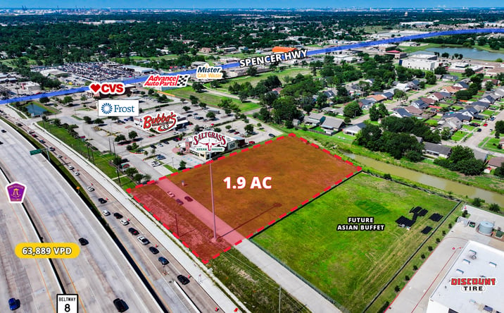Pictures of Land property located at SEQ BELTWAY 8 & SPENCER HIGHWAY, Pasadena, TX 77505 for sales - image #1