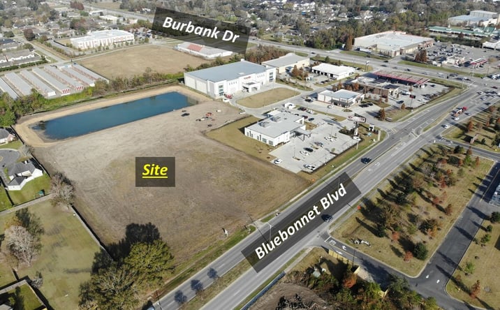 Pictures of Retail, Multifamily, Office, Hospitality, Land property located at Burbank Drive and Bluebonnet Blvd, Baton Rouge, LA 70809 for sales - image #1