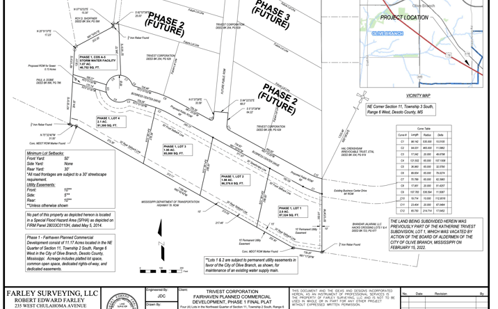 Pictures of Land property located at I-22 @ Hacks Cross, Olive Branch, MS 38654 for sales - image #1