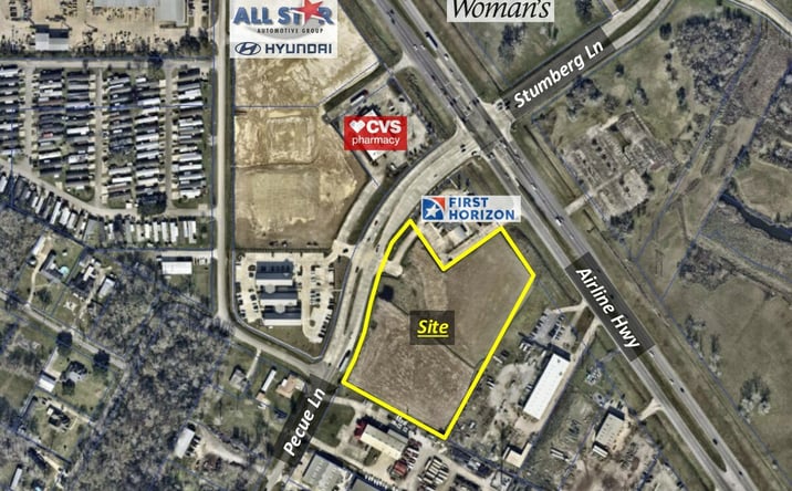 Pictures of Land property located at Pecue Lane & Airline Highway, Baton Rouge, LA 70817 for sales - image #1