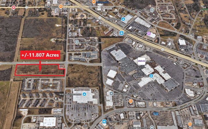 Pictures of Land property located at 5677 Old Dowlen Rd, Beaumont, TX 77706 for sales - image #1